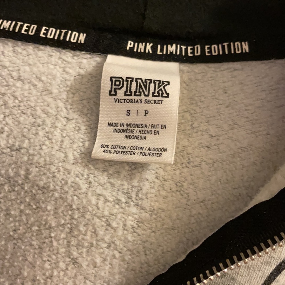 PINK zip up hoodie - Picture 2 of 5